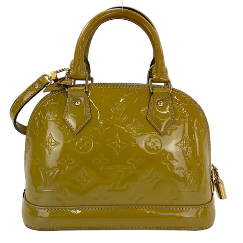 LOUIS VUITTON Alma BB Handbag khaki WS30461