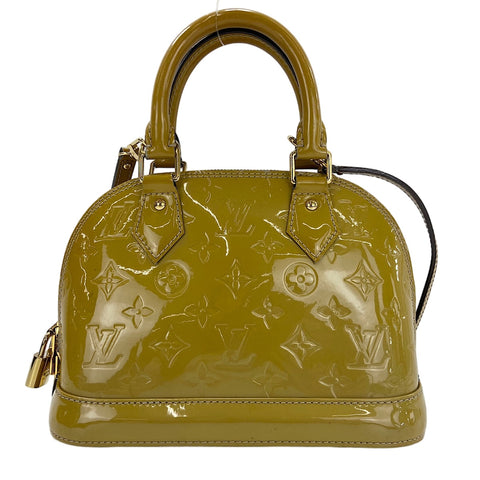 LOUIS VUITTON Alma BB Handbag khaki WS30461