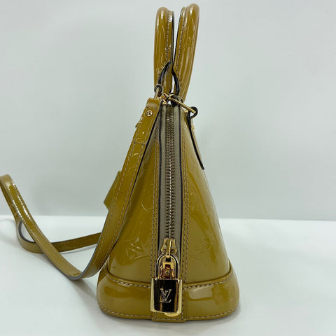 LOUIS VUITTON Alma BB Handbag khaki WS30461