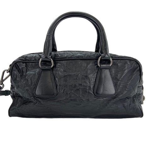 PRADA 2WAY Handbag black WS30462