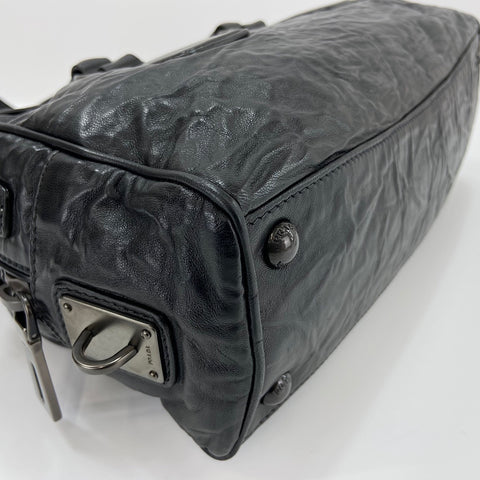 PRADA 2WAY Handbag black WS30462