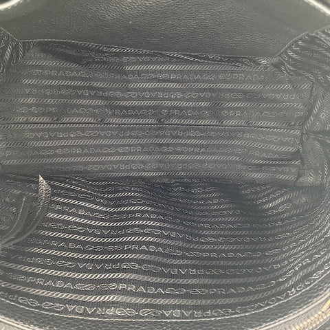PRADA 2WAY Handbag black WS30463