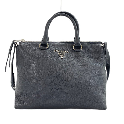 PRADA 2WAY Handbag black WS30463