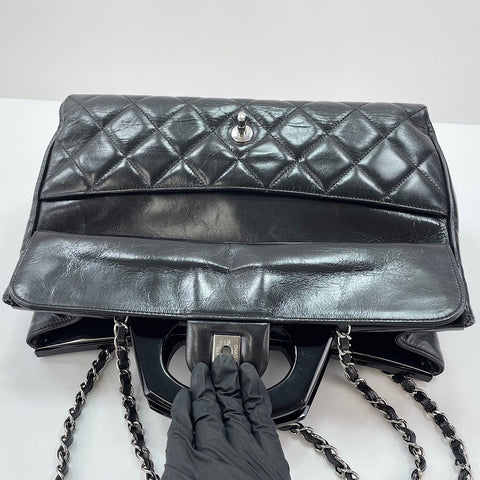 CHANEL CC Delivery Tote Bag black WS30466