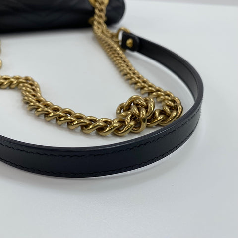 GUCCI GG Marmont Shoulder Bag black WS30470