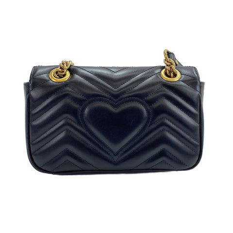 GUCCI GG Marmont Shoulder Bag black WS30470