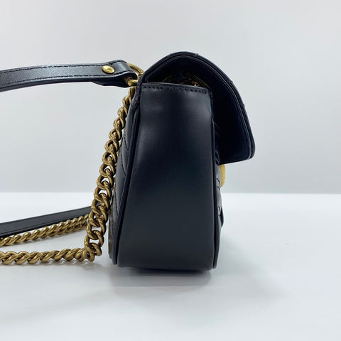 GUCCI GG Marmont Shoulder Bag black WS30470