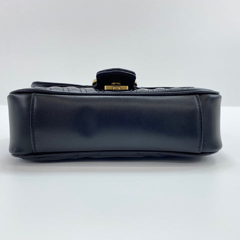 GUCCI GG Marmont Shoulder Bag black WS30470