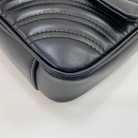GUCCI GG Marmont Shoulder Bag black WS30470