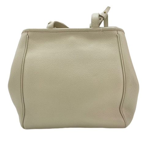 CELINE Small Foldable Cover 2WAY Handbag beige WS30471