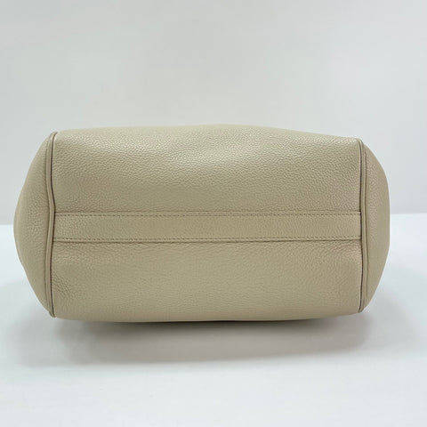 CELINE Small Foldable Cover 2WAY Handbag beige WS30471