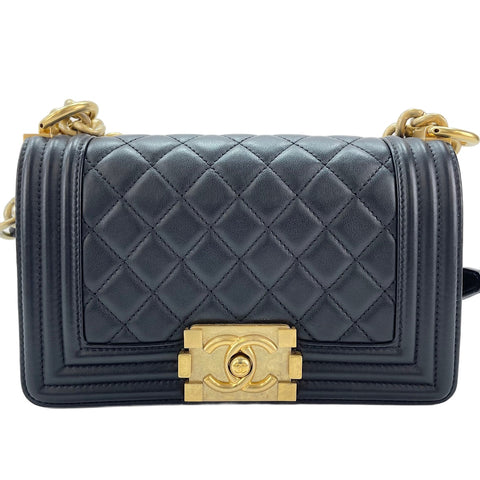 CHANEL Boy Chanel Shoulder Bag black WS30472