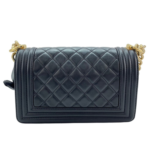 CHANEL Boy Chanel Shoulder Bag black WS30472