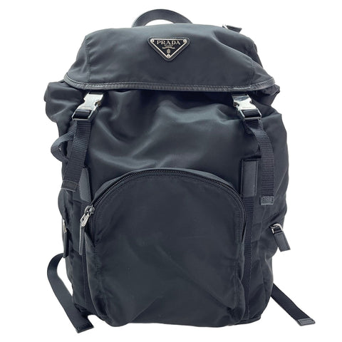 PRADA Backpack  Daypack black WS30473