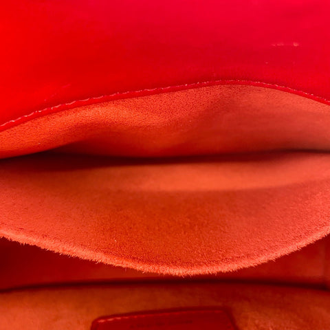 Christian Dior Lady Dior 2WAY Handbag Red WS30476