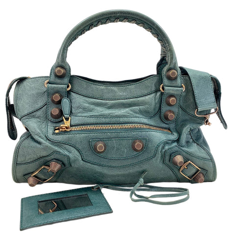 BALENCIAGA Giant City Handbag green WS30478