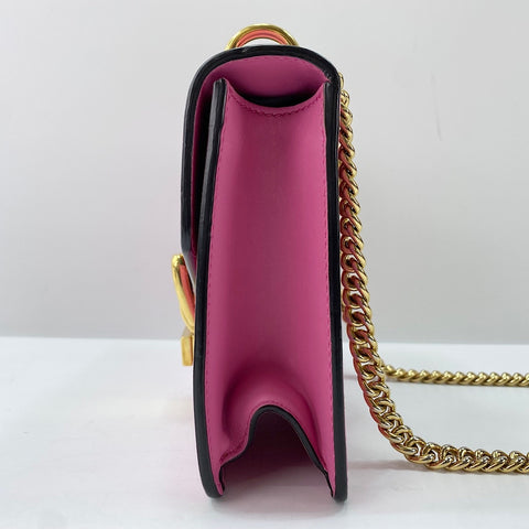 GUCCI Sylvie Shelley Shoulder Bag pink WS30481