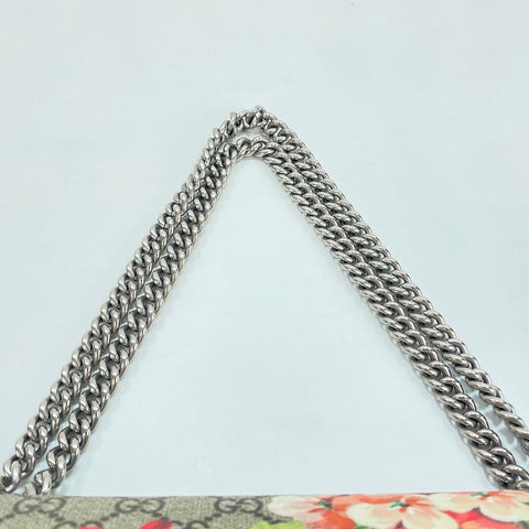 GUCCI Dionysus GG Blooms Shoulder Bag beige WS30482