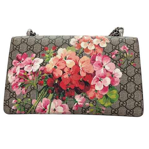 GUCCI Dionysus GG Blooms Shoulder Bag beige WS30482