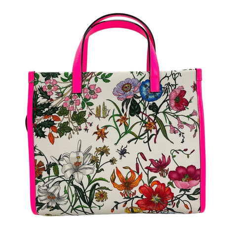 GUCCI Flora 2WAY Handbag multicolor WS30485