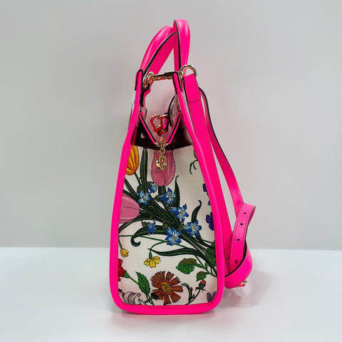GUCCI Flora 2WAY Handbag multicolor WS30485