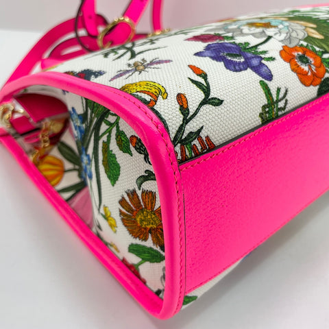 GUCCI Flora 2WAY Handbag multicolor WS30485