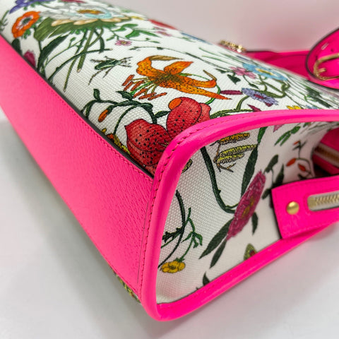 GUCCI Flora 2WAY Handbag multicolor WS30485