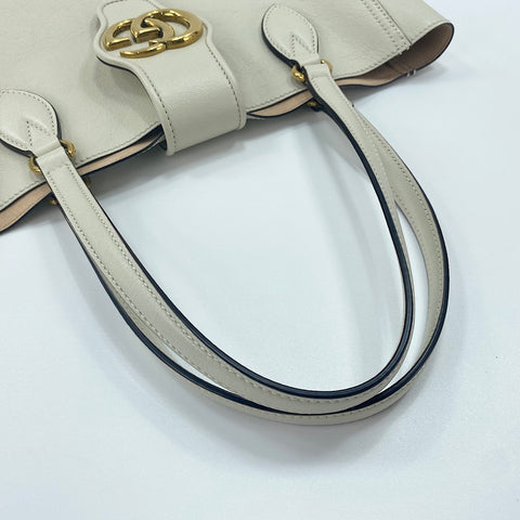 GUCCI GG Marmont Tote Bag white WS30486