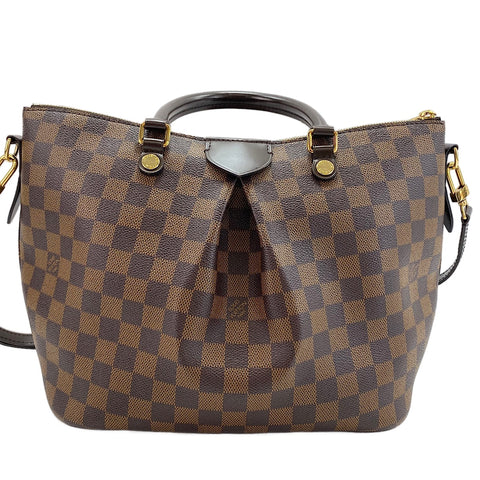LOUIS VUITTON Siena MM Handbag Brown WS30487