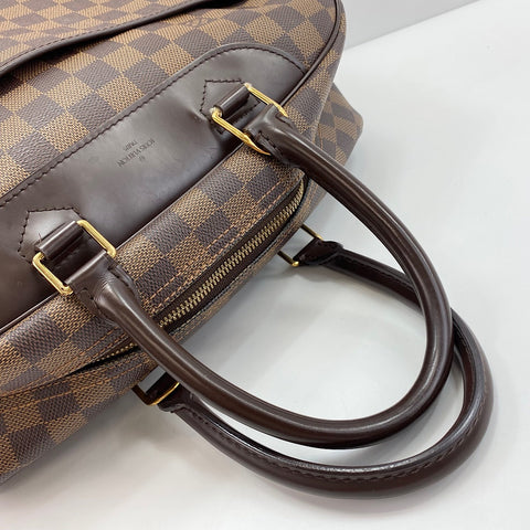LOUIS VUITTON Deauville SP Order Handbag Brown WS30488