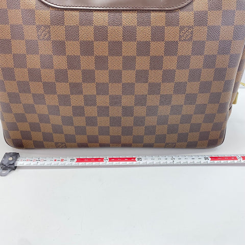 LOUIS VUITTON Deauville SP Order Handbag Brown WS30488