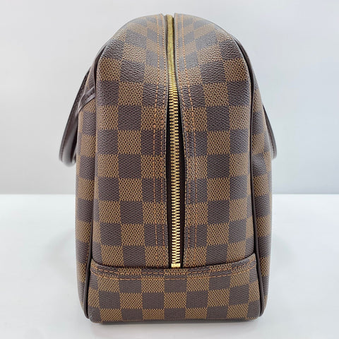 LOUIS VUITTON Deauville SP Order Handbag Brown WS30488