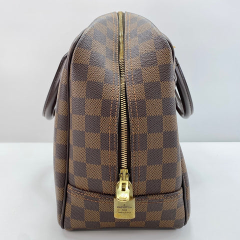 LOUIS VUITTON Deauville SP Order Handbag Brown WS30488