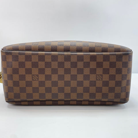 LOUIS VUITTON Deauville SP Order Handbag Brown WS30488