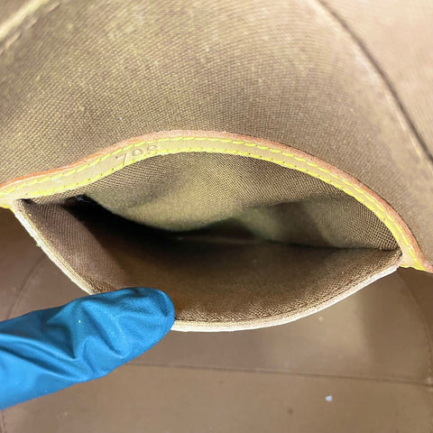 LOUIS VUITTON Ellipse MM Handbag Brown WS30489