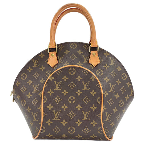 LOUIS VUITTON Ellipse MM Handbag Brown WS30489