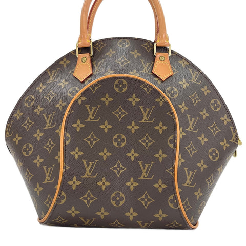 LOUIS VUITTON Ellipse MM Handbag Brown WS30489
