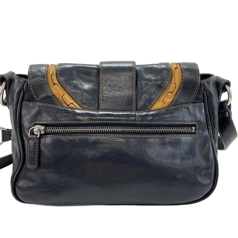Christian Dior Gaucho mini Shoulder Bag black WS30492
