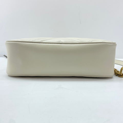 GUCCI GG Marmont Shoulder Bag white WS30494