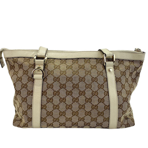 GUCCI Abby Tote Bag beige WS30496