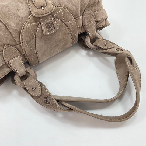 LOEWE anagram Handbag beige WS30497