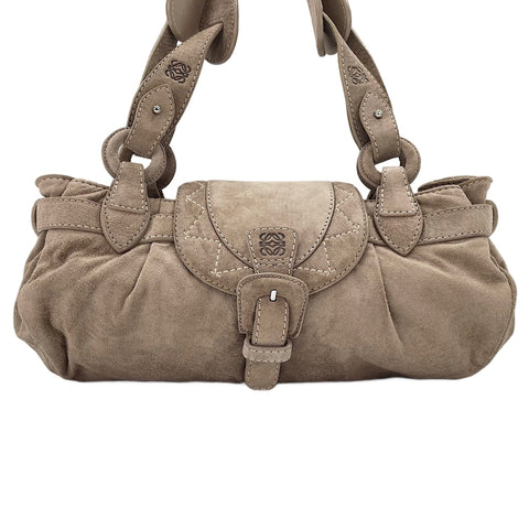LOEWE anagram Handbag beige WS30497