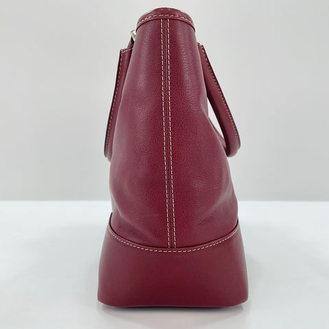 LOEWE Amazona 28 Anagram Handbag Red WS30498