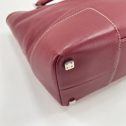 LOEWE Amazona 28 Anagram Handbag Red WS30498