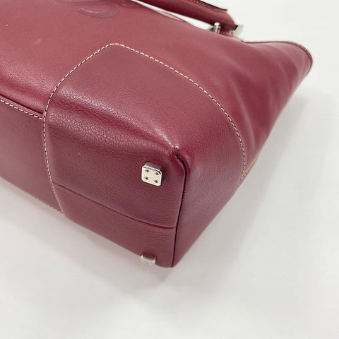 LOEWE Amazona 28 Anagram Handbag Red WS30498