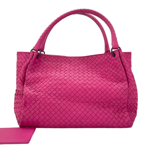 BOTTEGAVENETA INTRECCIATO Handbag pink WS30499