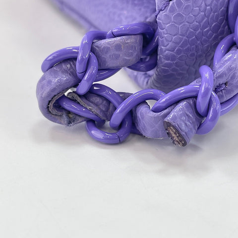 CHANEL Mini Matelass Shoulder Bag purple WS30501