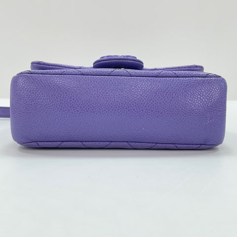 CHANEL Mini Matelass Shoulder Bag purple WS30501