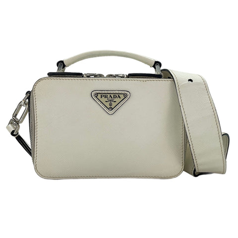 PRADA Shoulder Bag white WS30504