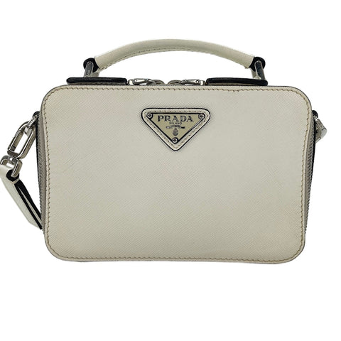PRADA Shoulder Bag white WS30504